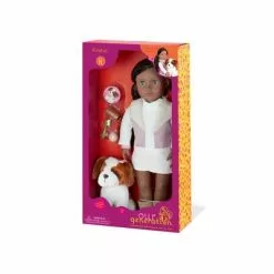 Our Generation 18" Doll & Pet Set - Kinzie with Plush Saint Bernard Dog -Our Generation Sales Shop unnamed file 1005