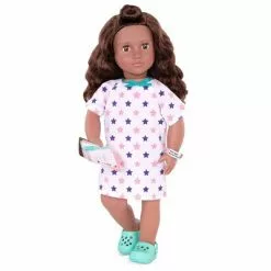 Our Generation 18" Doll with Hospital Gown & Storybook - Keisha -Our Generation Sales Shop unnamed file 1018