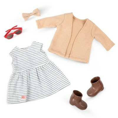 Our Generation 18" Doll with Plush Guide Dog - Marlow 6 Our Generation 18" Doll with Plush Guide Dog - Marlow - Image 4