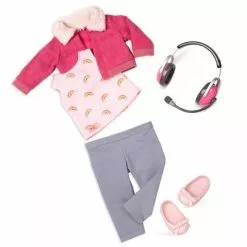 Our Generation 18" Posable Travel Doll with Storybook - Aryal -Our Generation Sales Shop unnamed file 1074