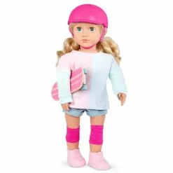 Our Generation Yanika 18" Skateboarder Doll