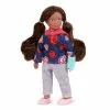 Our Generation Read & Play Set - 6" Mini Doll Keisha with Storybook
