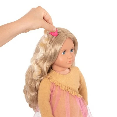 Our Generation 18" Hair Play Doll with Clip-in Hair Accessories - Bianca 3 Our Generation 18" Hair Play Doll with Clip-in Hair Accessories - Bianca
