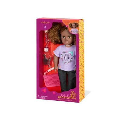Our Generation Ashanti 18" Hair Stylist Doll 6 Our Generation Ashanti 18" Hair Stylist Doll - Image 4