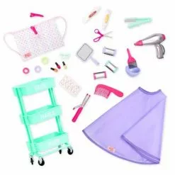 Our Generation Phoebe & Berry Nice Salon Bundle 18" Fashion Doll with Hair Play Set -Our Generation Sales Shop unnamed file 1259