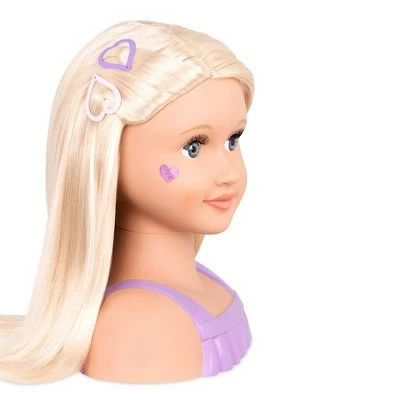 Our Generation Trista with Accessories Styling Head Doll White-Blonde Hair 2 Our Generation Trista with Accessories Styling Head Doll White-Blonde Hair