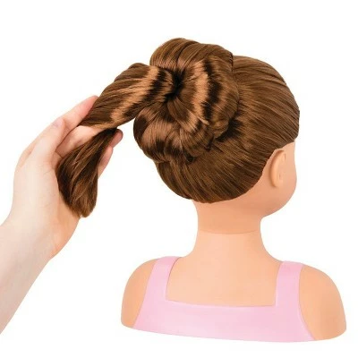 Our Generation Talia with Accessories Styling Head Doll Brown Hair 3 Our Generation Talia with Accessories Styling Head Doll Brown Hair