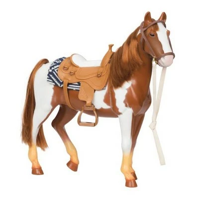 Our Generation Pinto Horse Accessory set for 20" Dolls 5 Our Generation Pinto Horse Accessory set for 20" Dolls - Image 3