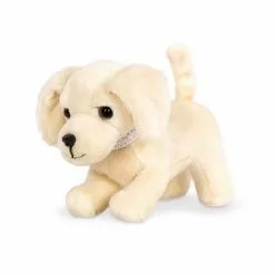 Our Generation Pet Dog Plush with Posable Legs - Golden Retriever Pup