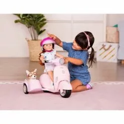 Our Generation Ride Along Scooter Vehicle Accessory Set for 18" Dolls
