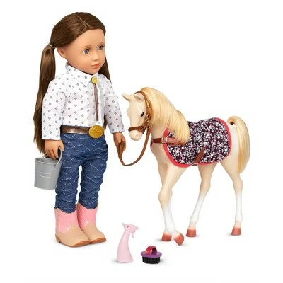 Our Generation Palomino Horse Foal Accessory Set for 18" Dolls 3 Our Generation Palomino Horse Foal Accessory Set for 18" Dolls