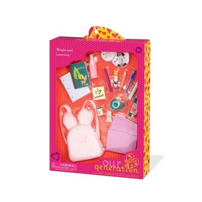 Our Generation School Supplies Set & Backpack for 18" Dolls - Bright & Learning 5 Our Generation School Supplies Set & Backpack for 18" Dolls - Bright & Learning - Image 3
