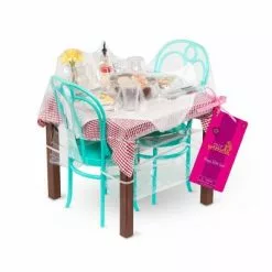 Our Generation Dining Table & Chairs Furniture Set with Play Food for 18" Dolls - Pizza With You -Our Generation Sales Shop unnamed file 237