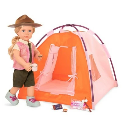 Our Generation Tent & Camping Set for 18" Dolls - All Night Campsite 3 Our Generation Tent & Camping Set for 18" Dolls - All Night Campsite