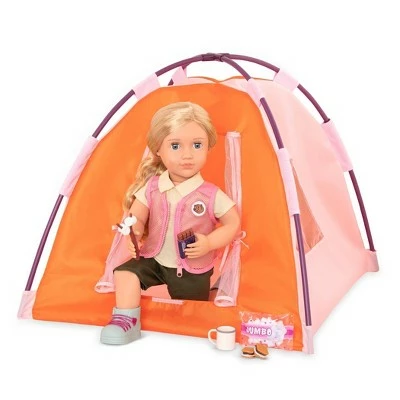 Our Generation Tent & Camping Set for 18" Dolls - All Night Campsite 4 Our Generation Tent & Camping Set for 18" Dolls - All Night Campsite - Image 2
