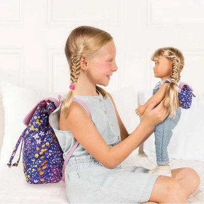 Our Generation Me & You Matching Floral Backpacks Accessory Set for Kids & 18" Dolls 3 Our Generation Me & You Matching Floral Backpacks Accessory Set for Kids & 18" Dolls