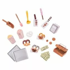 Our Generation Retro Pretzel & Popcorn Play Food Stand for 18" Dolls - Poppin' Plenty Snack Cart -Our Generation Sales Shop unnamed file 289