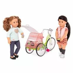 Our Generation Delivery Bike with Play Food for 18" Dolls -Our Generation Sales Shop unnamed file 302