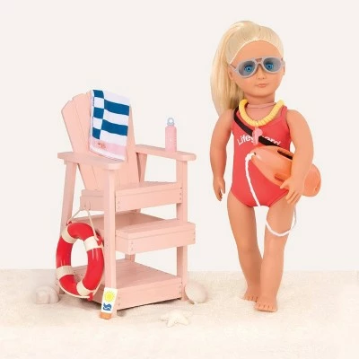 Our Generation Lifeguard Playset & Megaphone for 18" Dolls 3 Our Generation Lifeguard Playset & Megaphone for 18" Dolls