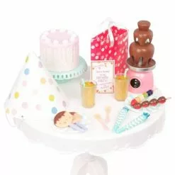 Our Generation Party Time Birthday Sweets Table Accessory Set for 18" Dolls -Our Generation Sales Shop unnamed file 333