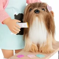 Our Generation Lhasa Apso Puppy 6" Hair Play Pet Dog Plush -Our Generation Sales Shop unnamed file 379