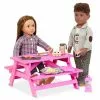Our Generation Campfire Cookout Play Food & Light-Up Lantern Accessory Set for 18" Dolls