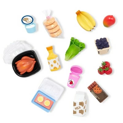 Our Generation Grocery Day Shopping Cart Pink & Yellow Accessory Set for 18" Dolls 7 Our Generation Grocery Day Shopping Cart Pink & Yellow Accessory Set for 18" Dolls - Image 5