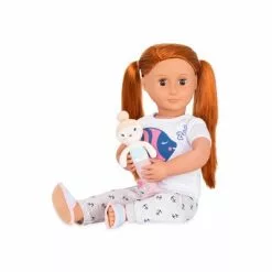 Our Generation Seaside Sleepover with Plush Mermaid Pajama Outfit for 18" Dolls