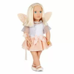 Our Generation Tooth Fairy Outfit with Wings & Star Wand Accessory for 18" Dolls