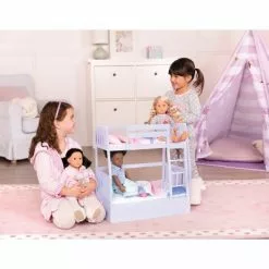 Our Generation Bunk Beds for 18" Dolls - Lilac Dream Bunks