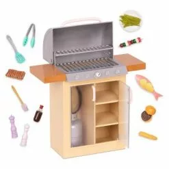 Our Generation BBQ Playset with Play Food for 18" Dolls - Backyard Grill -Our Generation Sales Shop unnamed file 713