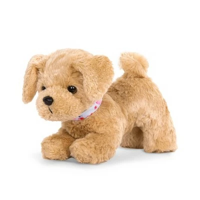 Our Generation Pet Dog Plush with Posable Legs - Golden Poodle Pup 3 Our Generation Pet Dog Plush with Posable Legs - Golden Poodle Pup