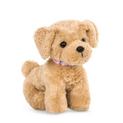 Our Generation Pet Dog Plush with Posable Legs - Golden Poodle Pup 4 Our Generation Pet Dog Plush with Posable Legs - Golden Poodle Pup - Image 2