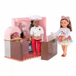 Our Generation Easy Cheesy Pizzeria Restaurant Accessory Playset for 18" Dolls