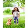 Our Generation Malia with Plush Dog Poodle 18" Doll & Pet Set