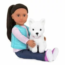 Our Generation Cassie and Pet Samoyed 18" Doll & Pet Plush Dog Set -Our Generation Sales Shop unnamed file 886